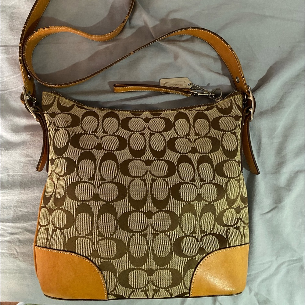 Coach cross body bag